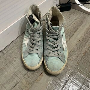 GOLDEN GOOSE FRANCY High-Top Sneakers with Star Detail